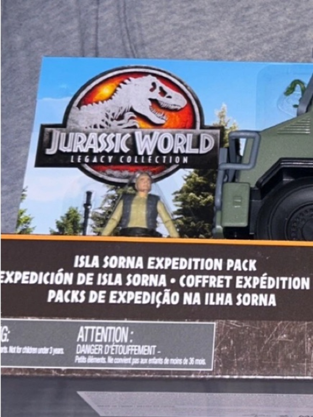 Jurassic World Legacy Collection Isla Sorna Expedition Pack Mattel NEW